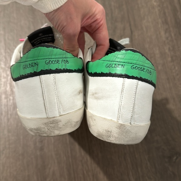 Men’s Golden Goose  white , green gray size IT42 US9 shoes - Picture 4 of 4